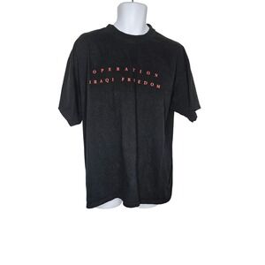 Operation‎ Iraqi Freedom T-Shirt Military Graphic Tee XL